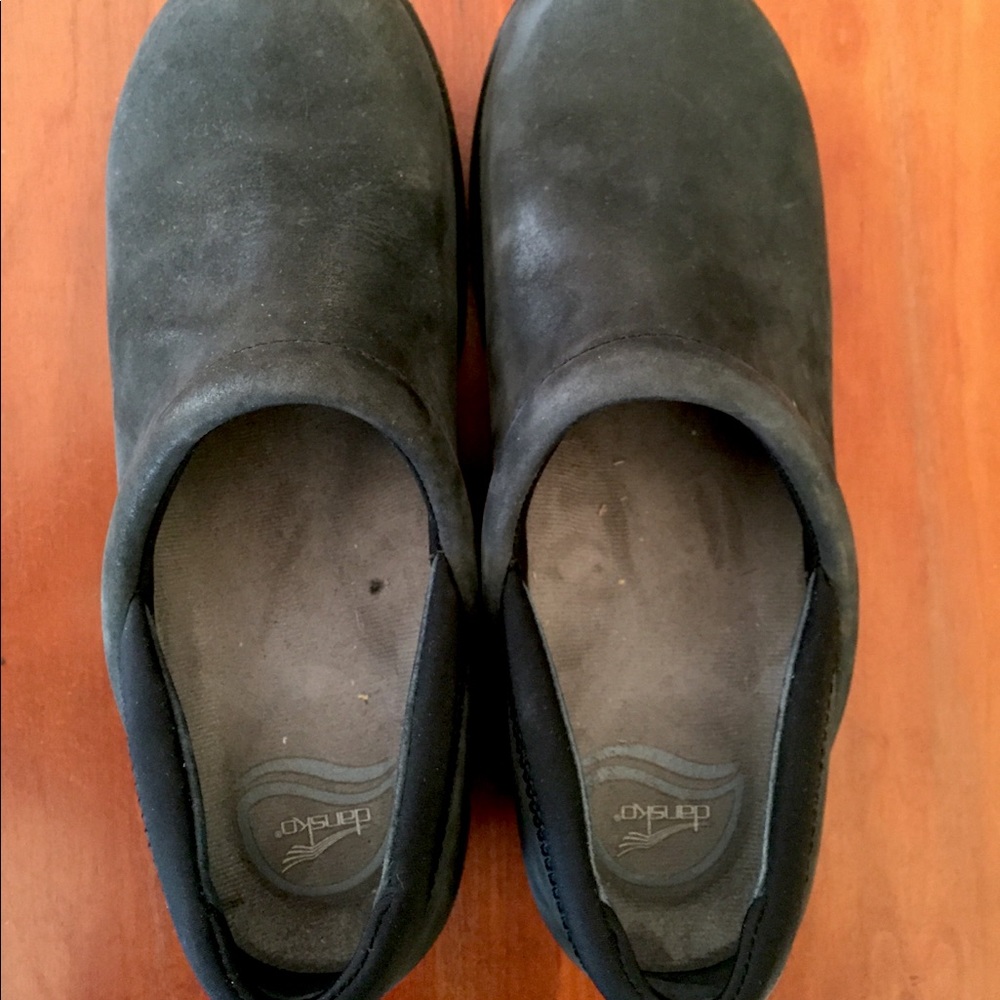 Dansko leather clogs